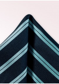 Decoratieve sjaal streepdesign donkerblauw...