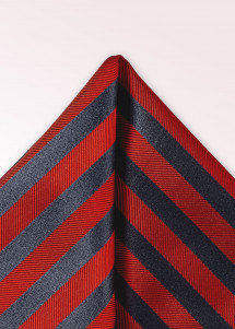 Decoratieve sjaal streep design rood en...