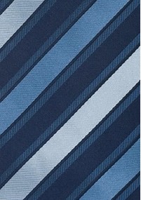 Krawatte blau weiß gestreift