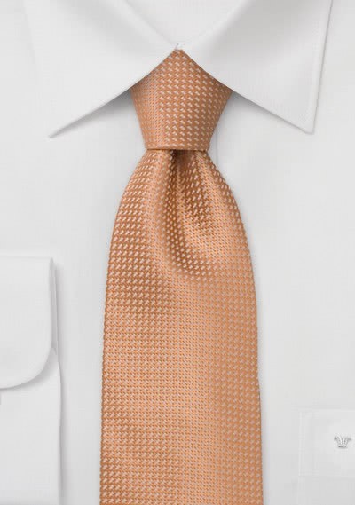 Krawatte warmes Terrakotta
