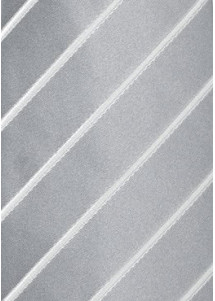 Elegance Krawatte silber