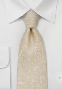 XXL Paisley-stropdas voor de bruidegom