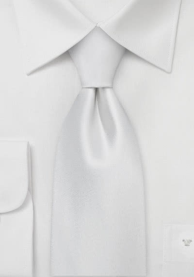 kaping rollen Luxe Chique witte stropdas luxe uitvoering | Kopen bij Stropdas.org