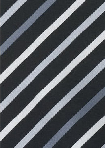 Schwarze Krawatte graue Linien