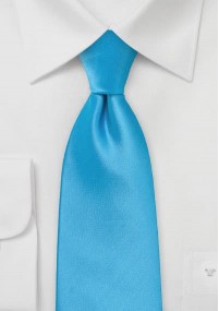 stropdas unikleurig licht blauw