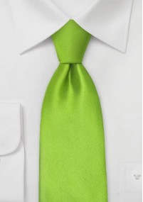 Kinder-Krawatte helles frisches Grün