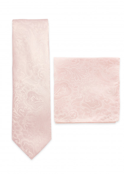 Set stropdas aus dem gleichen Stoff und Farbe