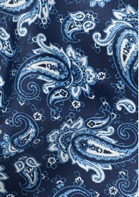 Ascot Paisleymotiv nachtblau