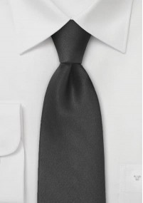 stropdas zijde zwart