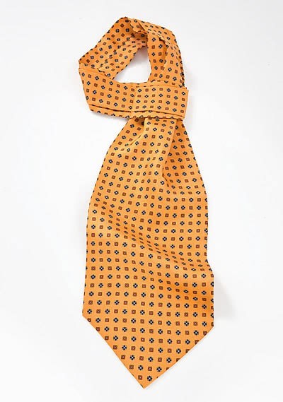 Ascot orange Blumenmuster Ascot orange Blumenmuster