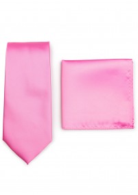 Zakdoek en zakdoek in een setje - roze