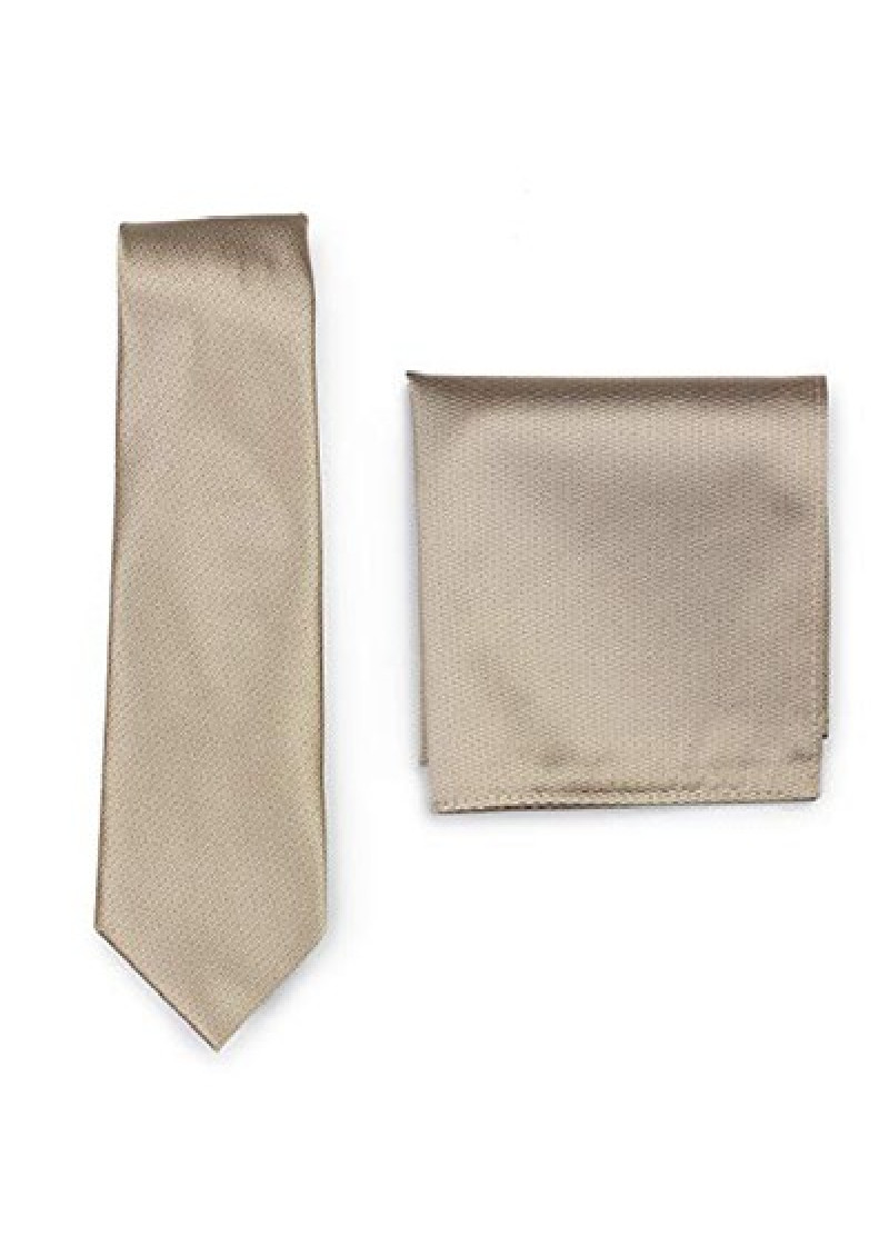 Set das Cavalier doek zand gestructureerd