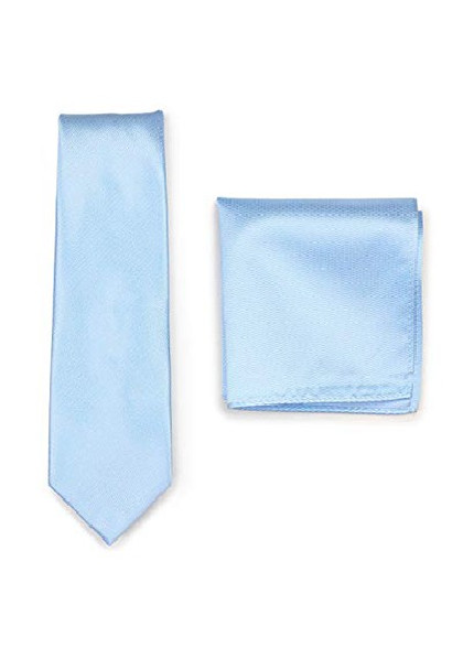 Set stropdas aus dem gleichen Stoff und Farbe
