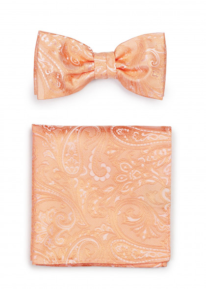 Set vlinderdas aus dem gleichen Stoff und Farbe