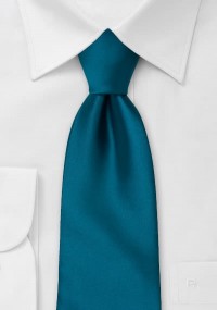 Moulins Clip-Krawatte in türkis
