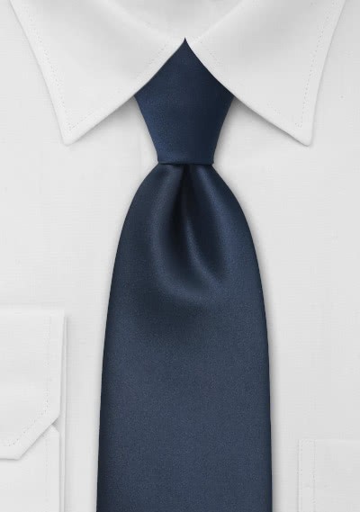XXL-Krawatte in navy XXL-Krawatte in navy