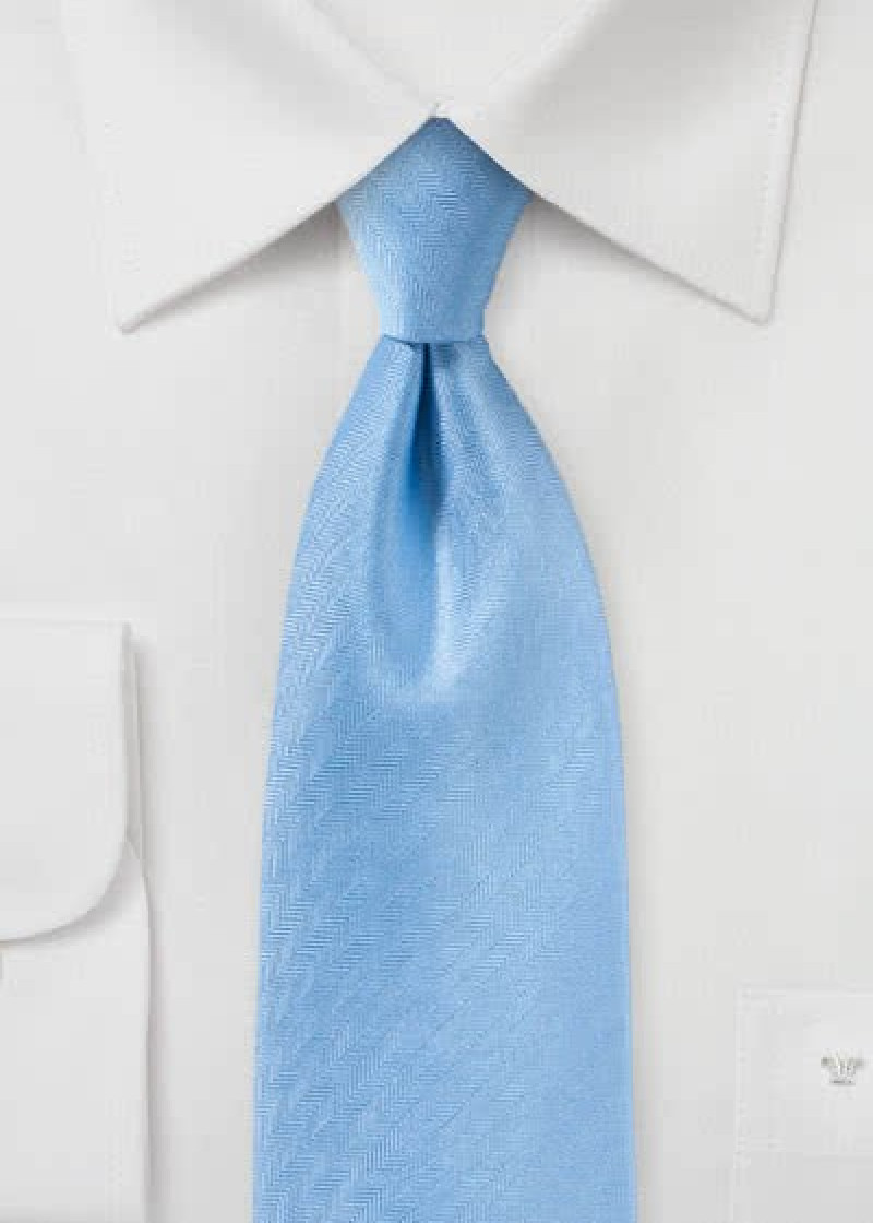 Business Tie Bones hemelsblauw