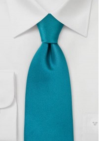 Clip-Krawatte türkis