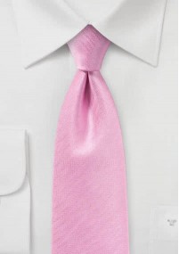 Zakelijke stropdas visgraat roze