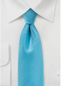 Stropdas Bones turquoise blauw