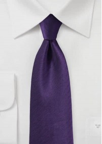 Krawatte Herring-Bone purpur