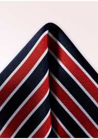 Decoratieve sjaal gestreept rood marine...
