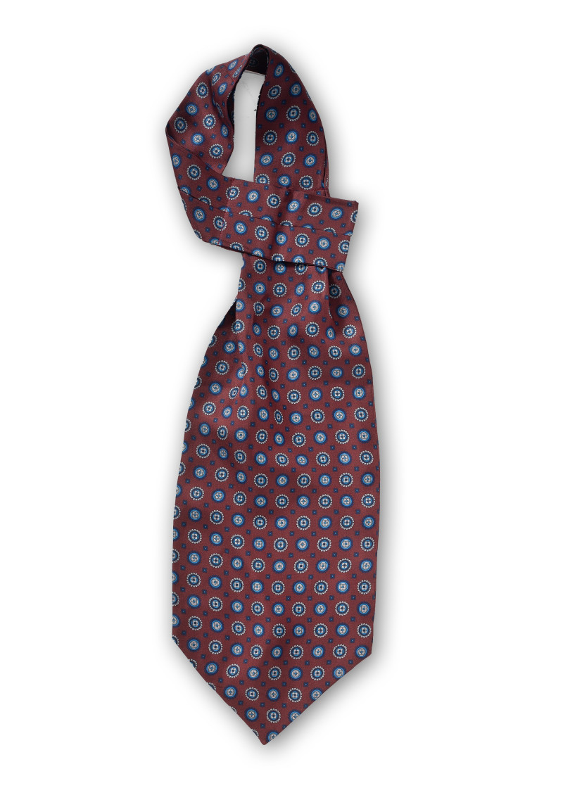 Plastron bordeaux ornament ontwerp