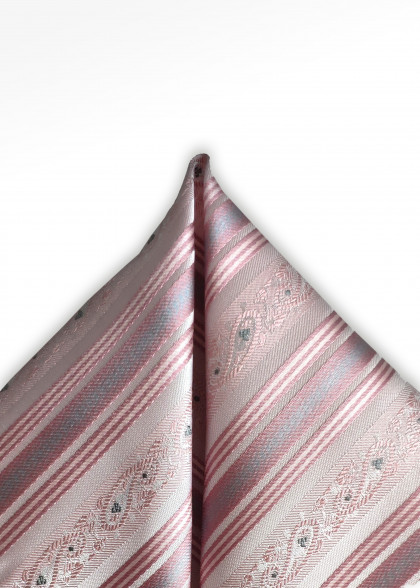 Pochetten aus dem gleichen Stoff und Farbe
