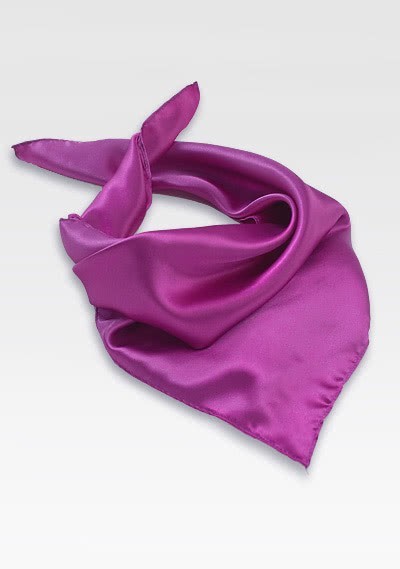 Halstuch magenta Polyester