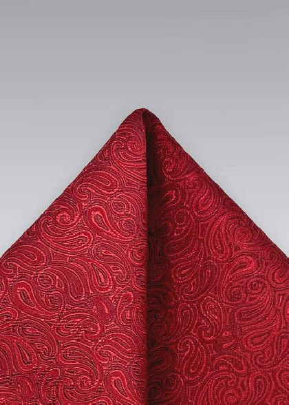 Pochetten aus dem gleichen Stoff und Farbe