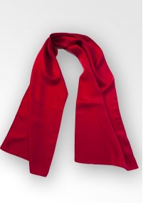 Dames sjaal zijde rood