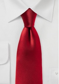 Mode stropdas monochroom rood