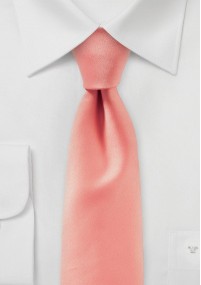 Opvallende zakelijke stropdas effen roze