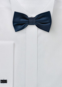Herenstrik Plain Poly Fibre Donkerblauw