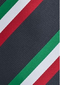 National-Krawatte Ungarn in rot, weiß und grün