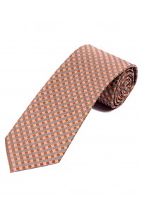 Zakelijke stropdas Structuurpatroon Oranje...