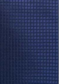 Dunkelblaue Krawatte Faux-Uni