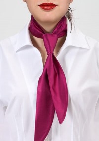 Dames stropdas effen roze
