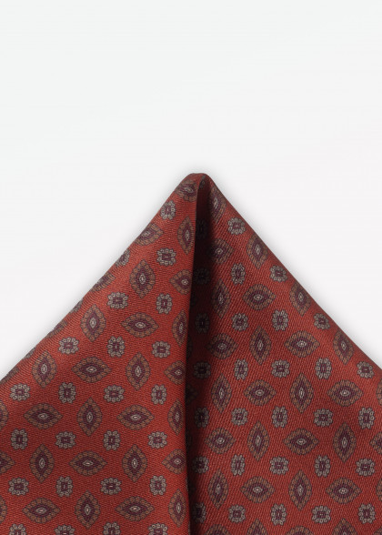 Pochetten aus dem gleichen Stoff und Farbe