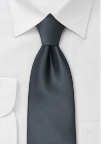 Antracietkleurige stropdas