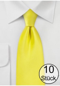 Stijlvolle zakelijke stropdas geel...