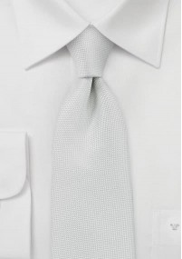 sierlijke stropdas geheel wit