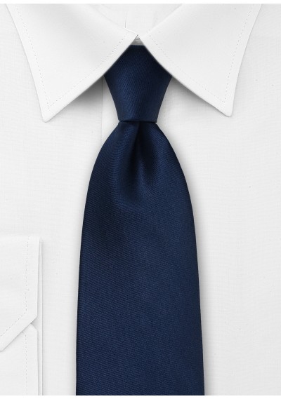Elegante stropdas in de kleur donkerblauw