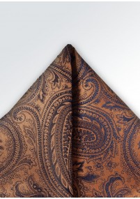 Cavalier sjaal paisley motief koper