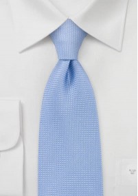 Krawatte Netz-Struktur hellblau