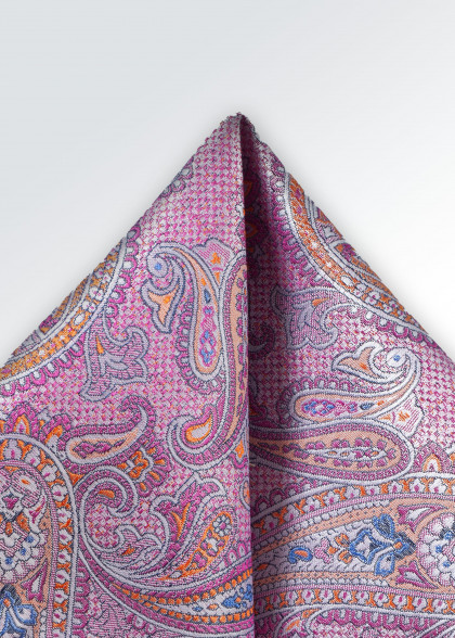 Pochetten aus dem gleichen Stoff und Farbe
