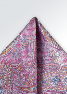 Paisley decoratieve sjaal roos
