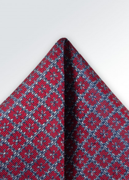 Pochetten aus dem gleichen Stoff und Farbe