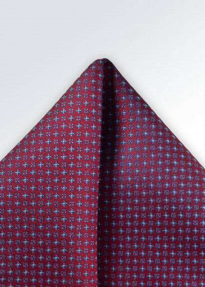 Pochetten aus dem gleichen Stoff und Farbe