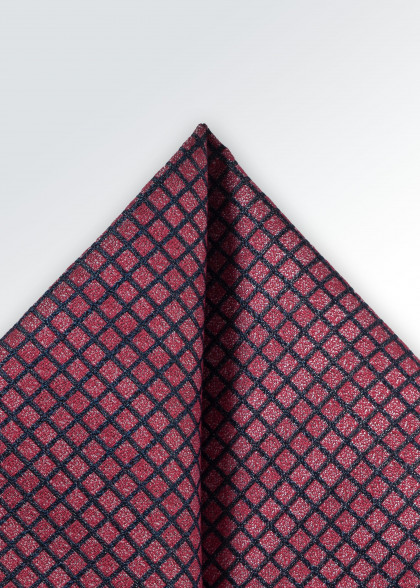 Pochetten aus dem gleichen Stoff und Farbe